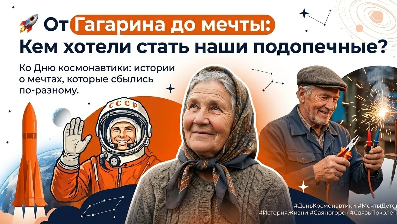 🚀 От Гагарина до мечты: кем хотели стать наши подопечные?