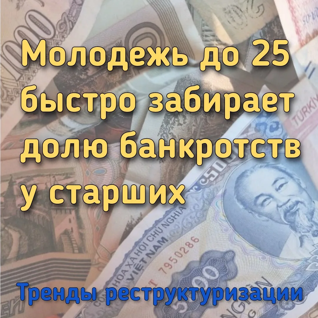 🗞 Банкротство физических лиц в России меняет социальные и поведенческие паттерны. Моло...