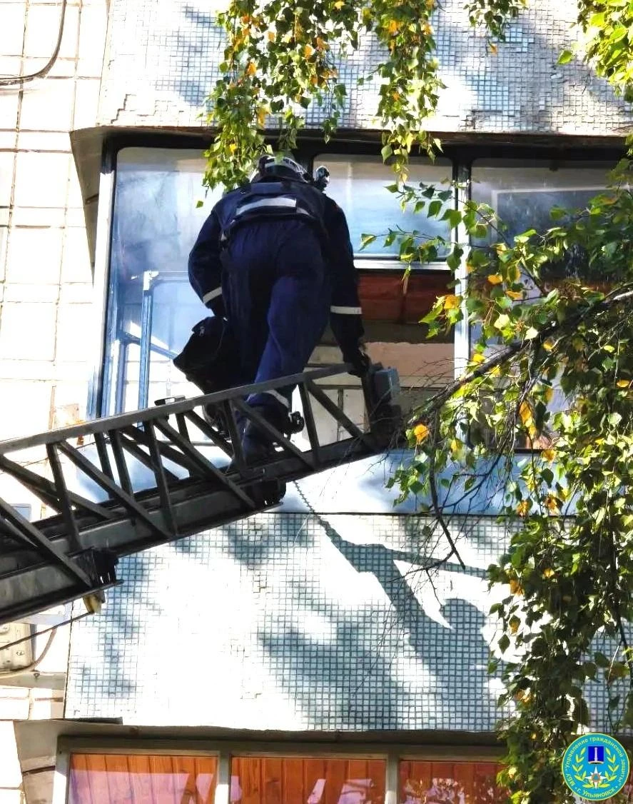 👵 В Ленинском районе бабушка попала в «плен» на собственном балконе.