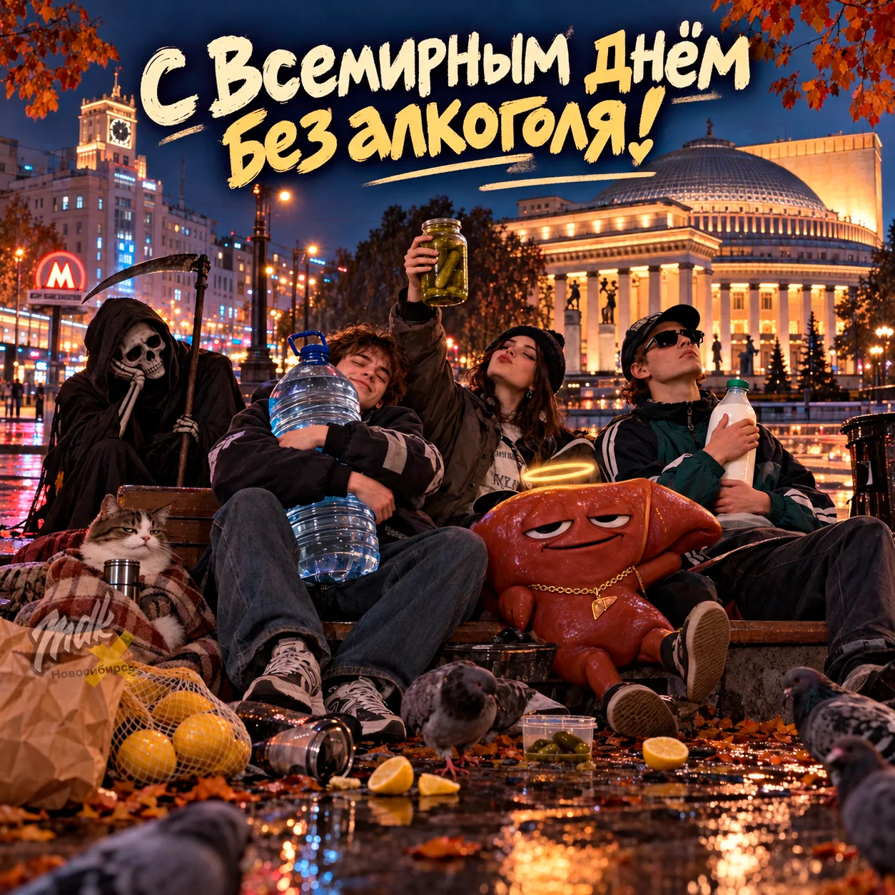 На сегодня выпадает Всемирный день без алкоголя
