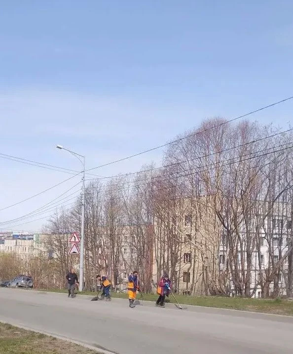 Город день за днем ⁣ 26 мая 2026 года ⁣ В Петропавловске-Камчатском дорожные службы в ежедневном реж