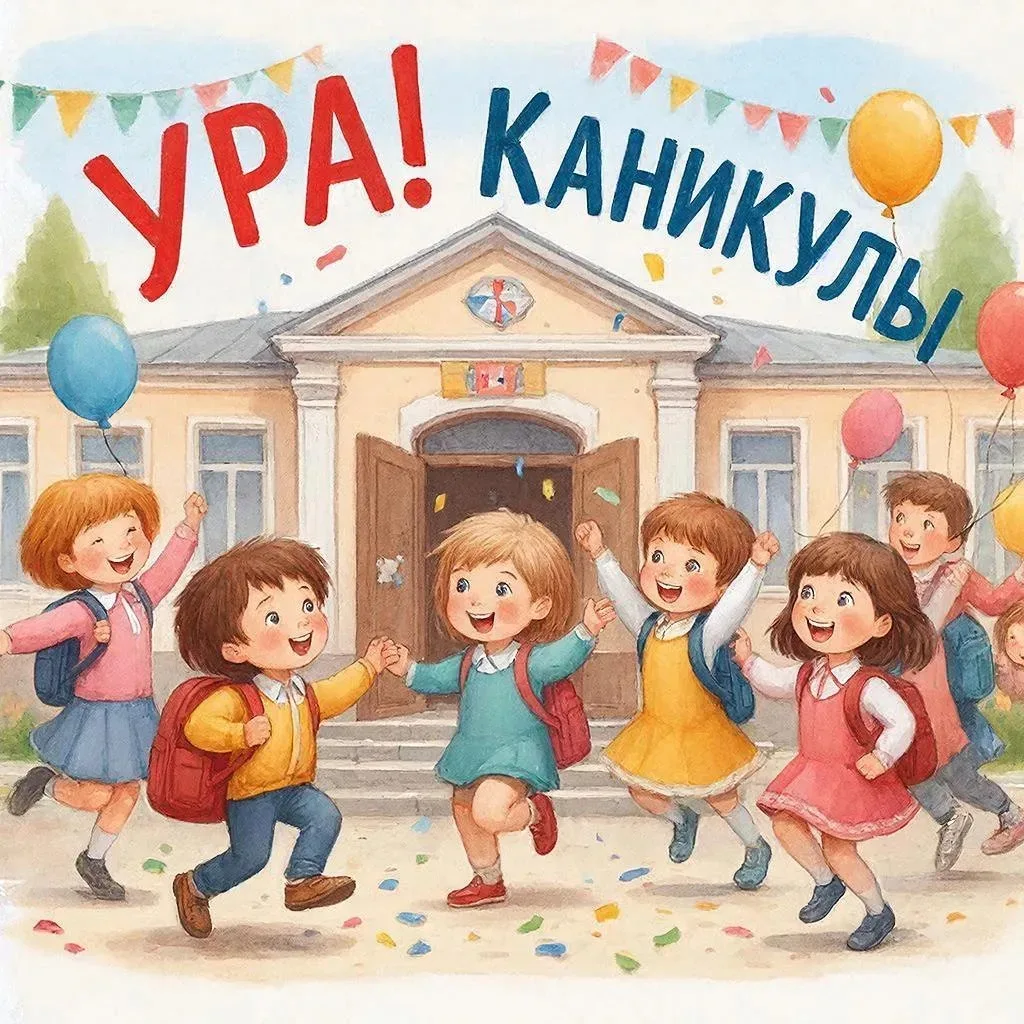 Всем веселых каникул! Ждем на уроки 13 апреля!