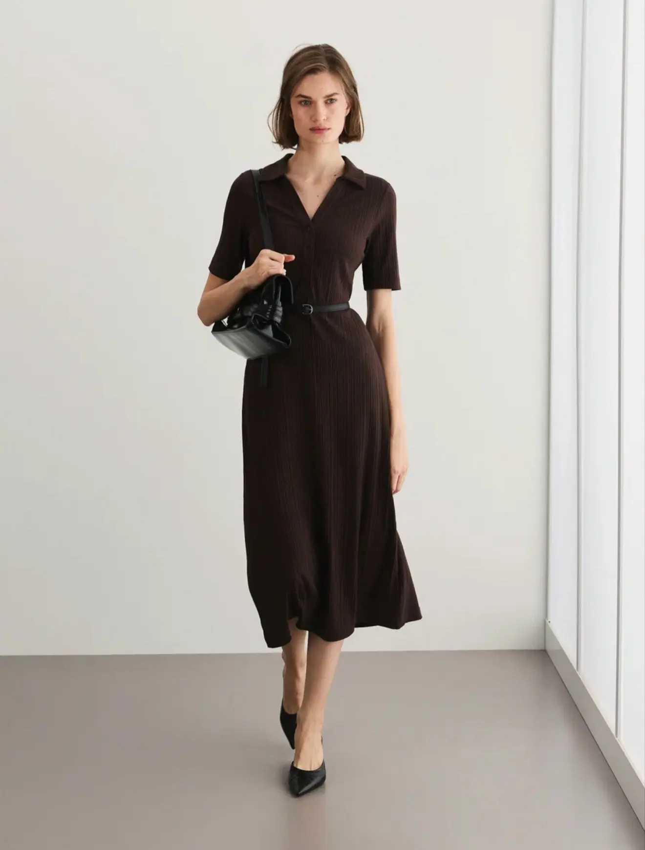 Элегантное платье из смесовой вискозы от Zarina от 1670 рублей с промокодом  CLOTH10 😍