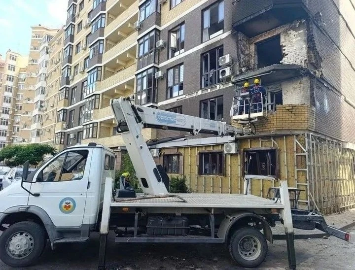 В кубанской столице установят ущерб после ночной атаки БПЛА.