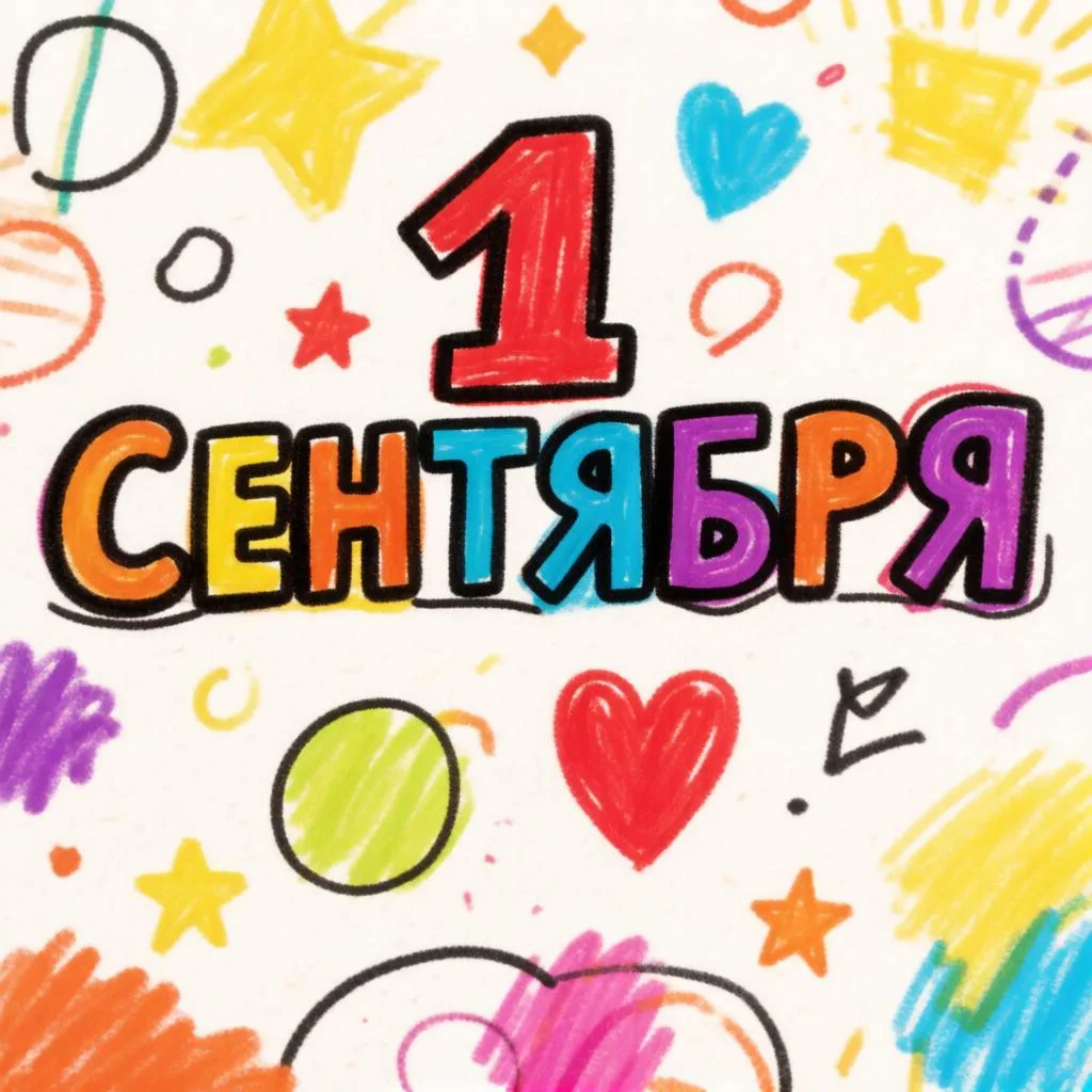 🎉 День знаний — 1 сентября! 🎉