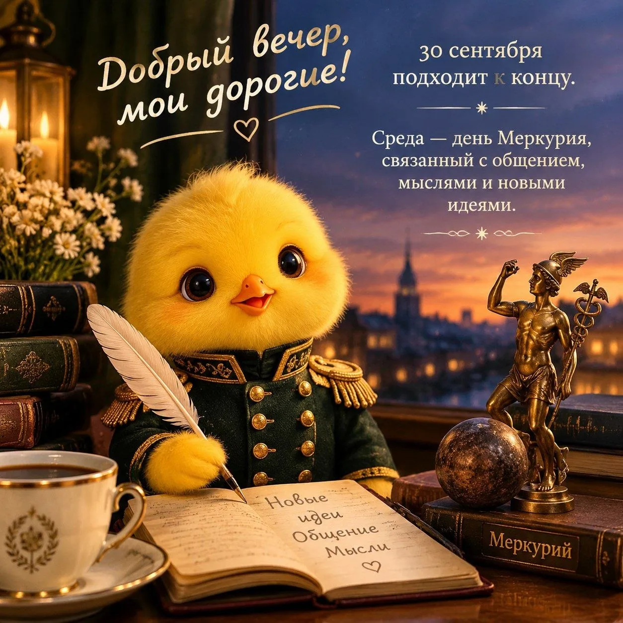 Добрый вечер, мои дорогие!