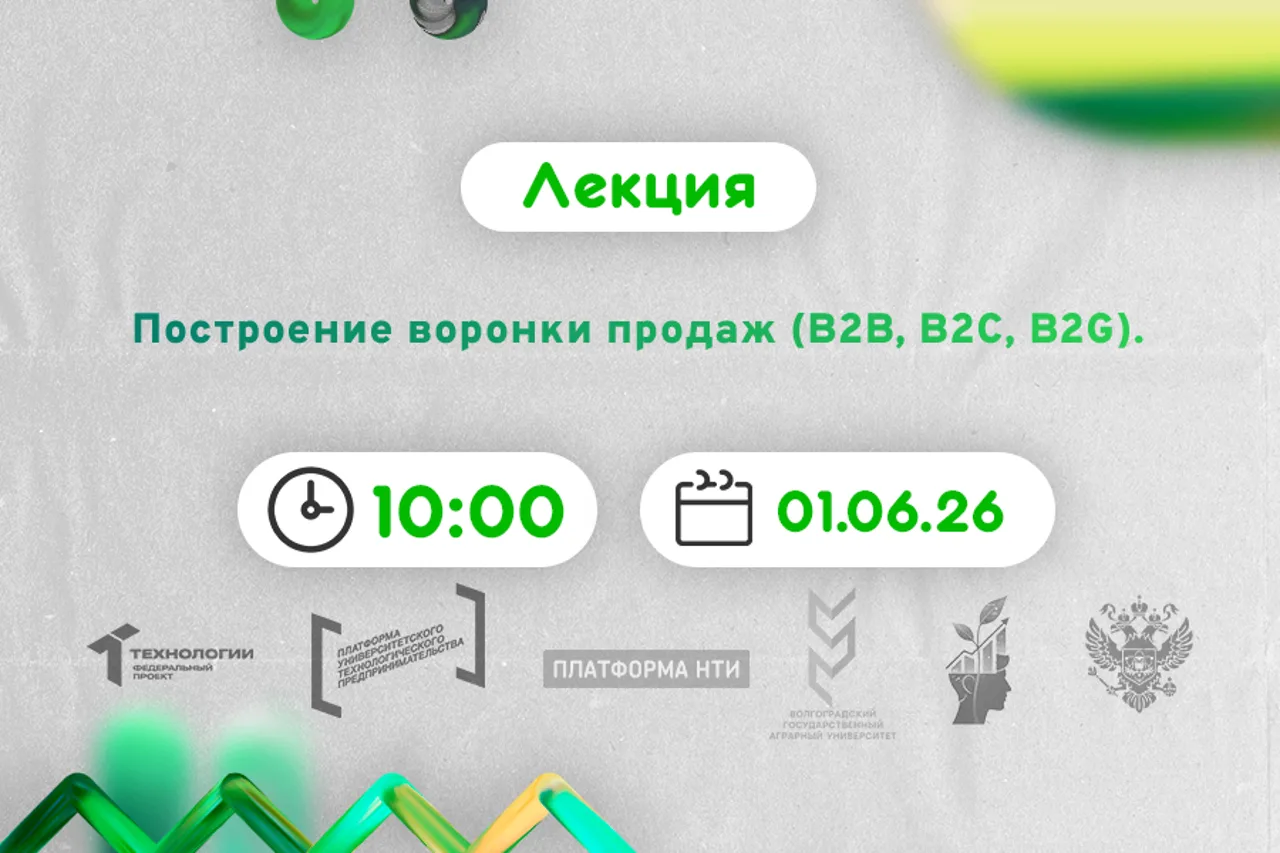 Построение воронки продаж (B2B, B2C, B2G). #АП