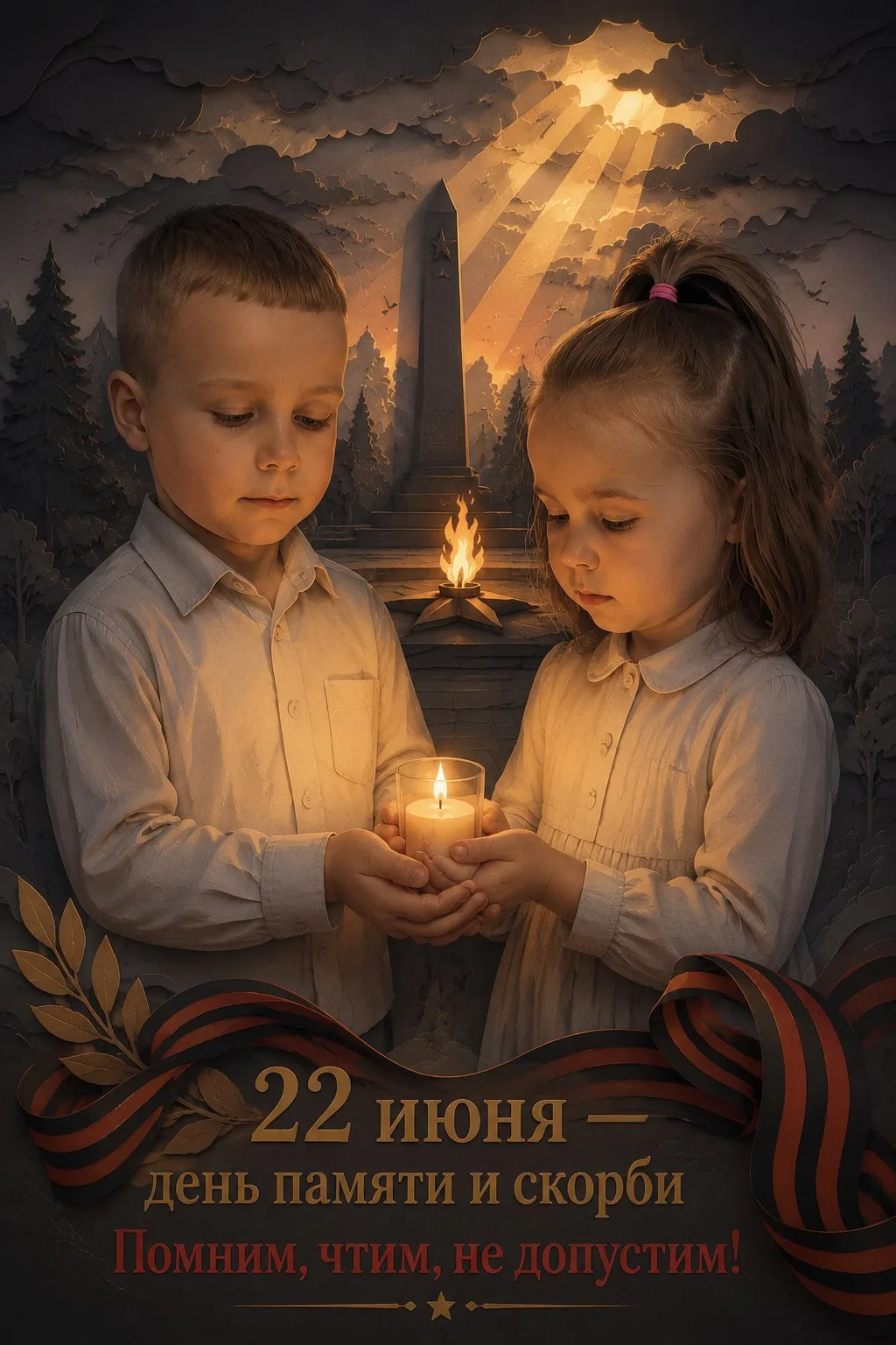22 июня — День памяти и скорби

Сегодня — один из самых трагичных дней в истории нашей Родины. 83 го