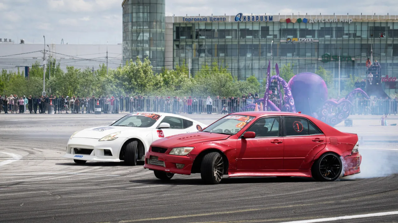 Первый этап кубка по дрифту X-Drift прошел в Хабаровске.   В Хабаровске на территории арены «Ерофей»