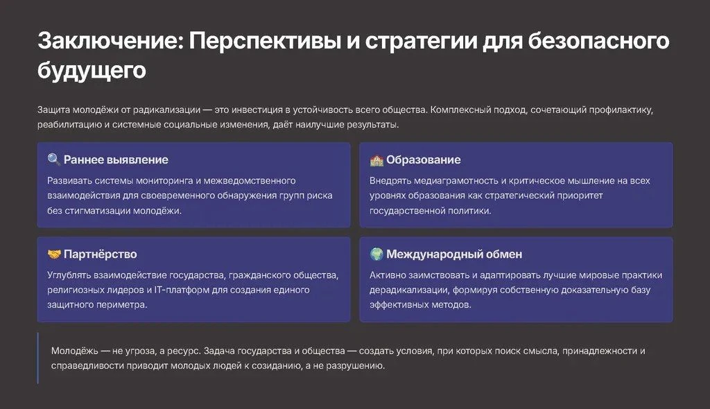 Профилактика распространения террористических идей в молодежной среде: что нужно знать каждому  📌 Со