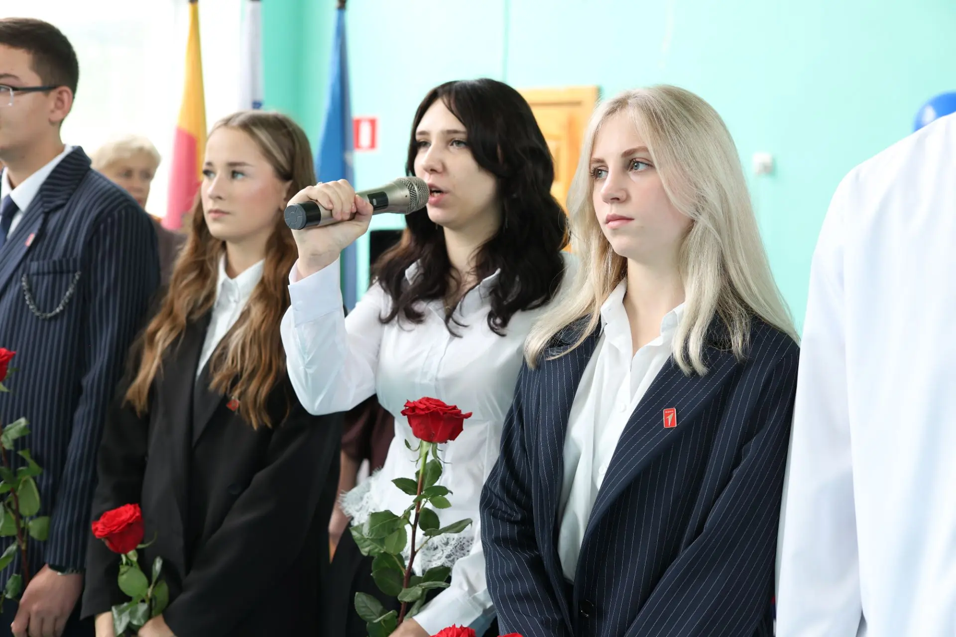 🎉 1 сентября прошла торжественная линейка, посвящённая Дню знаний! 🎉