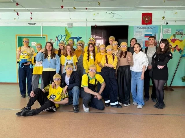🟡 День миньонов: жёлтый переполох! 🟡Сегодня в нашей школе настоящий жёлтый бум — День миньонов!
Уч