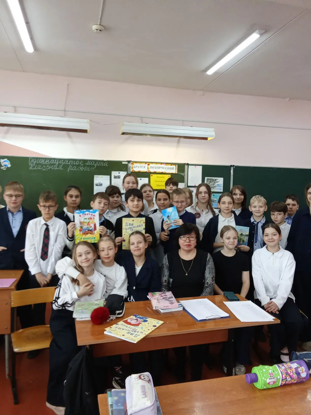 12 марта в нашей школе произошло по-настоящему важное событие. Заведующая библиотекой Ульяна Виталье