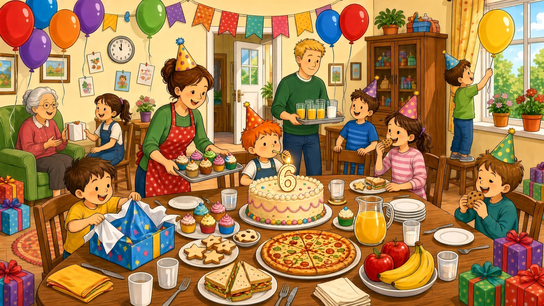 🎂 Продолжаем отрабатывать разговорный английский. Сегодня разбираем иллюстрацию ко дню...
