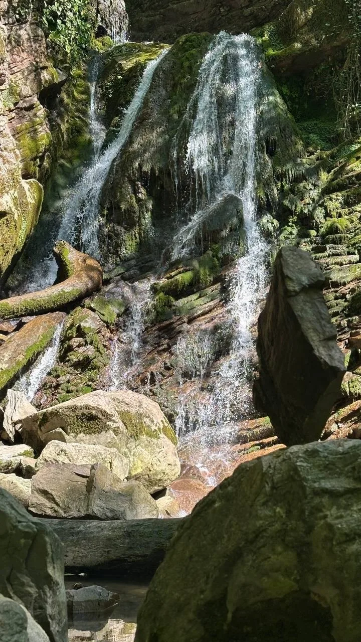 💦 Верхний Ажекский водопад — туда, куда ведёт только горная тропа