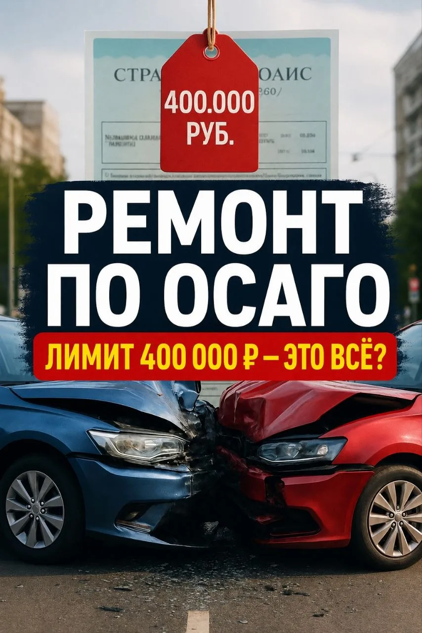 Ремонт по ОСАГО: лимит 400 000 ₽ — это всё?

26 мая 2026 года Конституционный Суд РФ вынес Постановл
