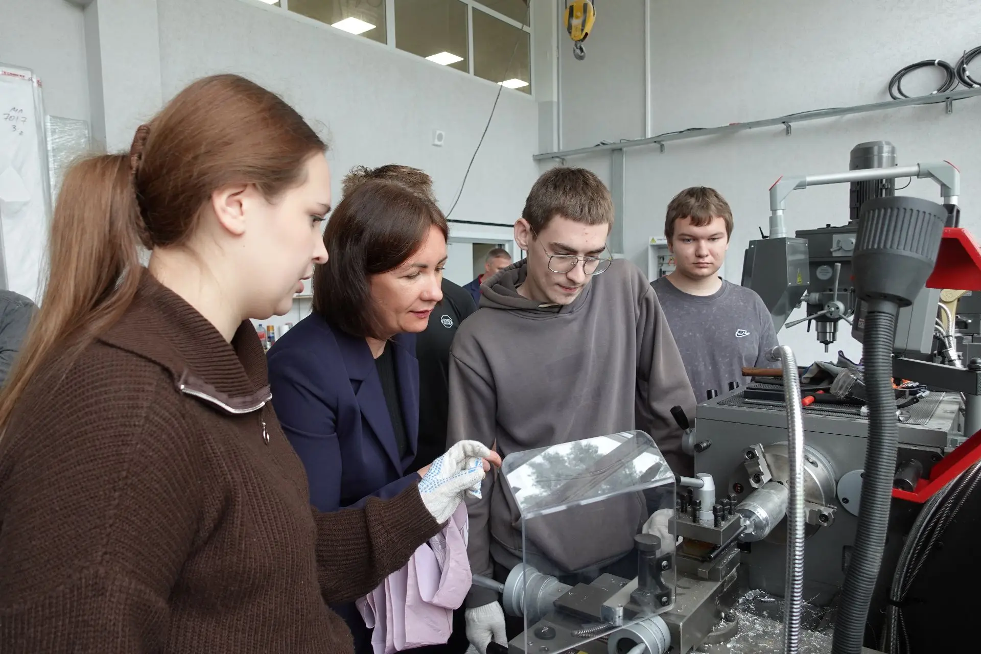 🤝 В Грязинском техническом колледже (ГТК) прошла встреча студентов и педагогов с предс...