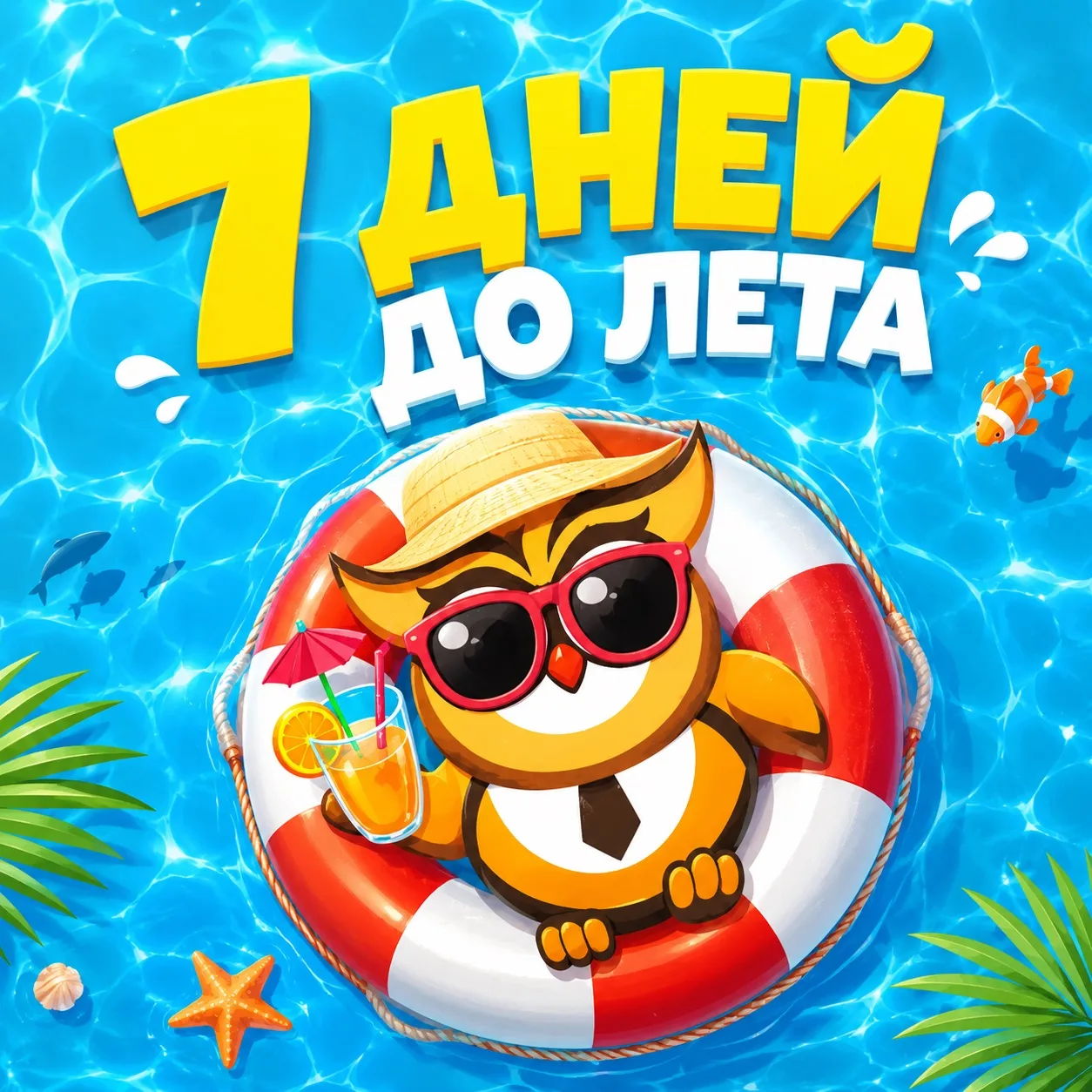 😍ДО ЛЕТА 7 ДНЕЙ!