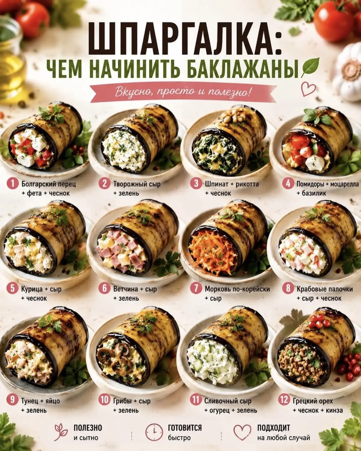 🔥Новый формат, открытка-шпаргалка❤️