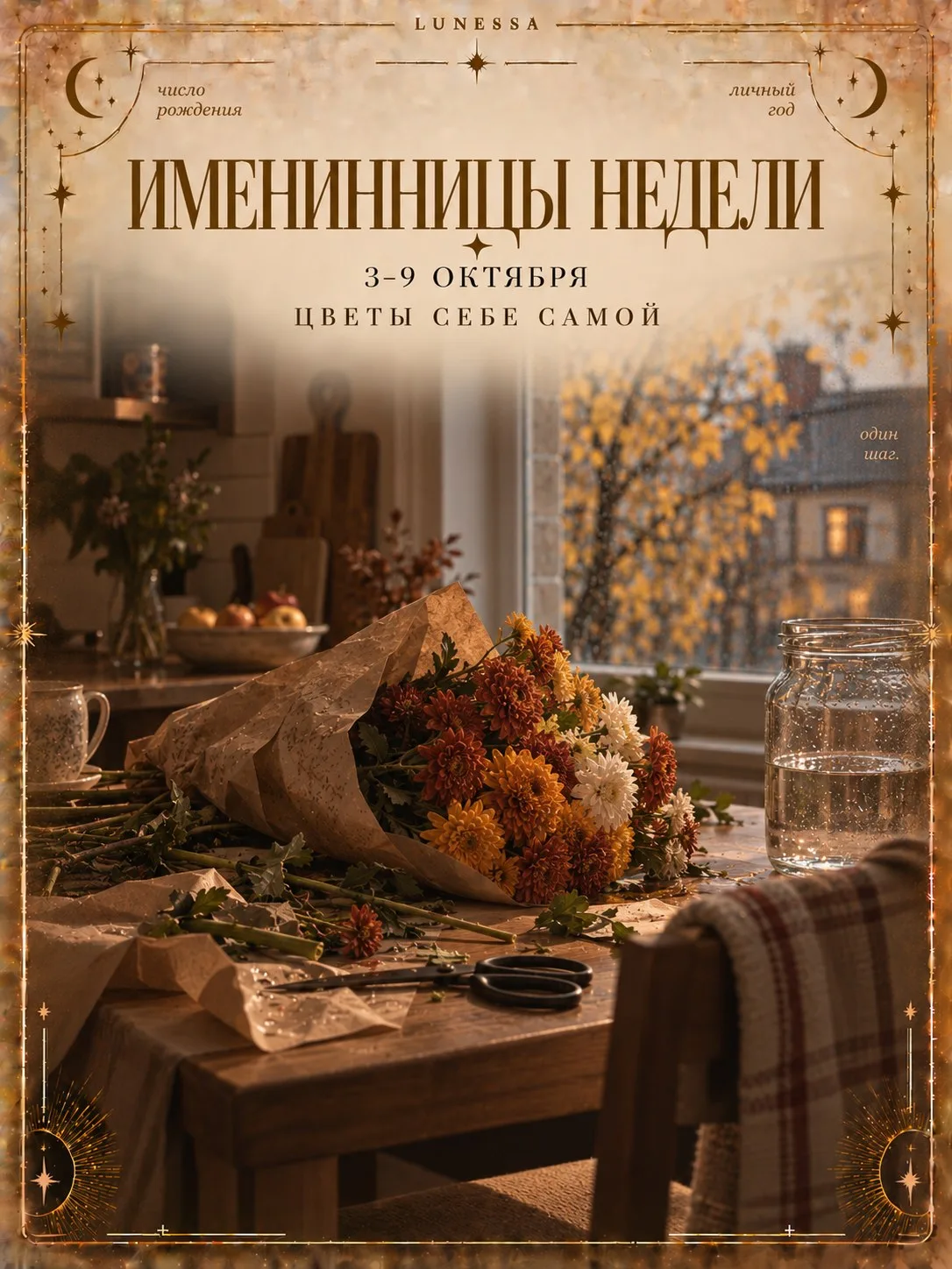 Именинницы недели ✦ 3–9 октября