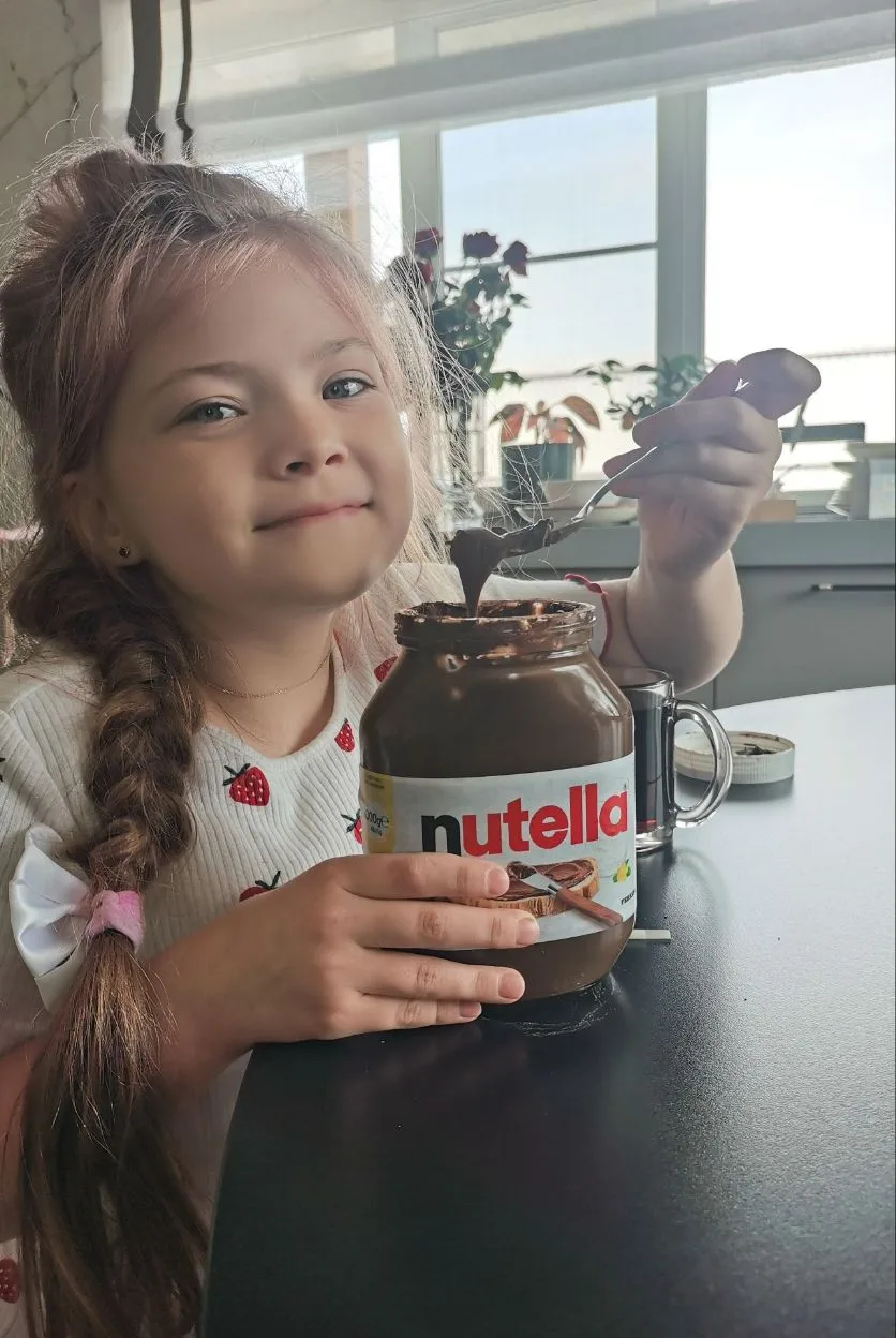 Сбылась мечта ребёнка - килограммовая банка Нутеллы 🍫🤤