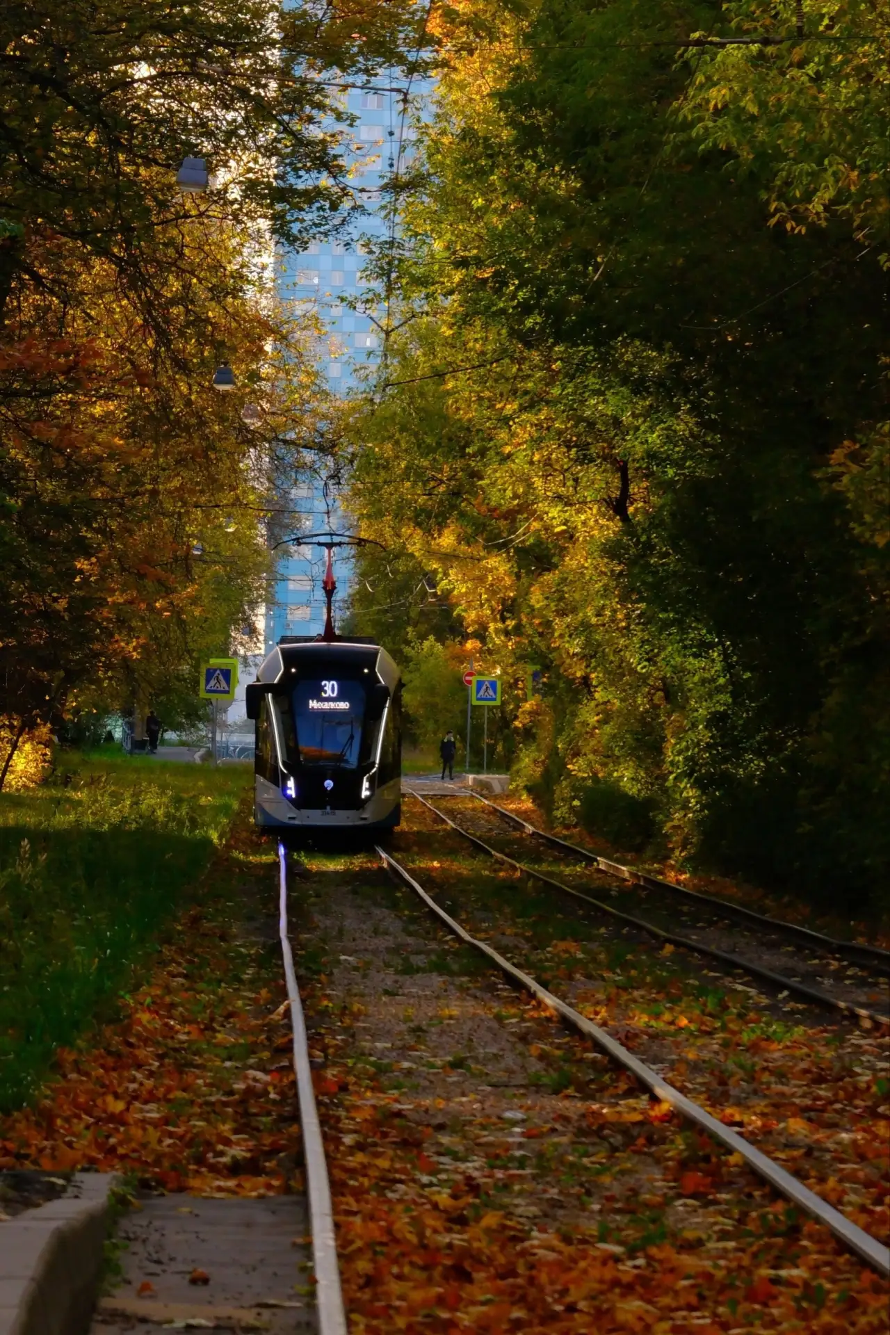 Осенний маршрут на Щукинской