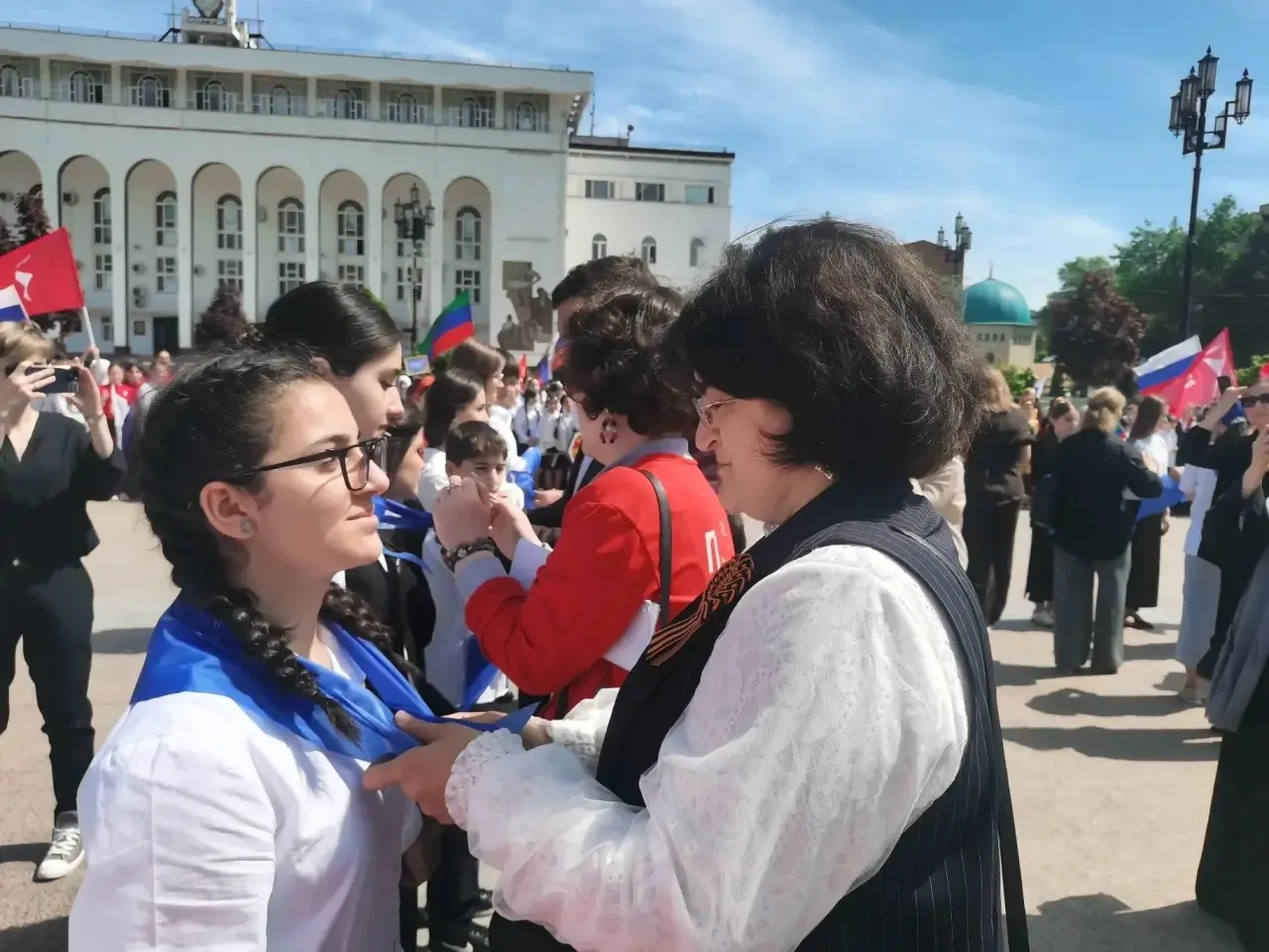 21 мая в Махачкале прошел «Парад наследников Победы», организованный общероссийским «Движением первы