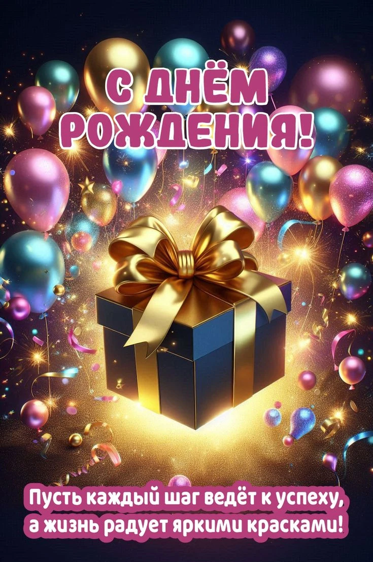 Поздравляем с Днём рождения! 🎂🎁