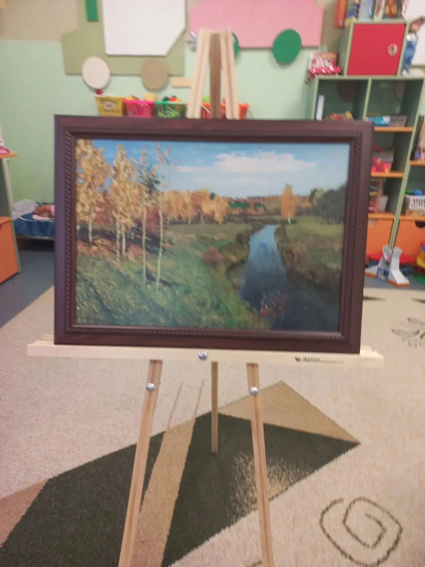 🖼 Картинная галерея в детском саду!