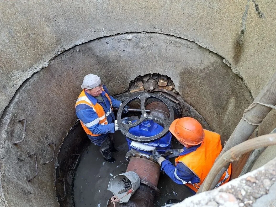 Новокузнецкий Водоканал сообщает об успешном проведении мероприятий на участке магистра...