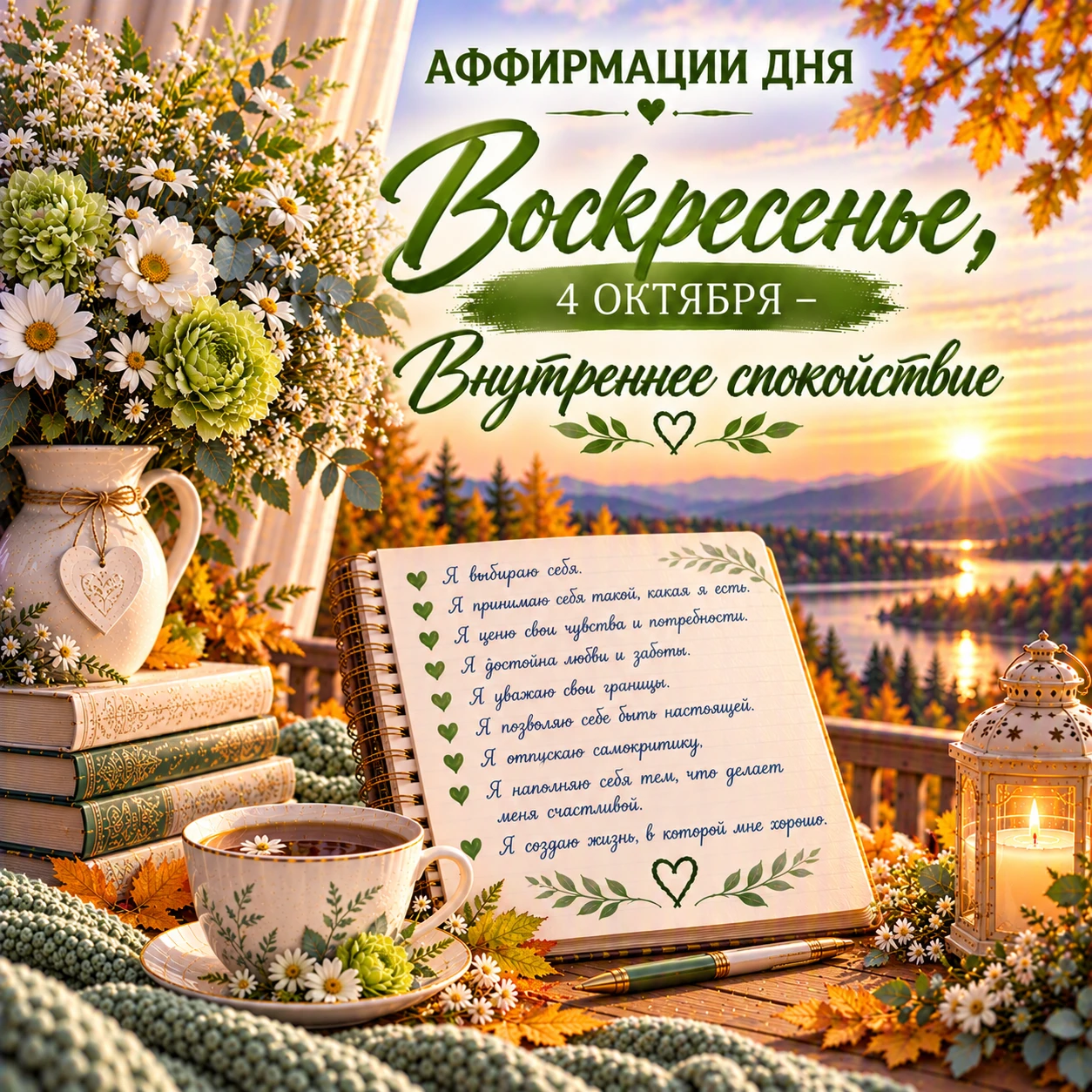 🔥 Аффирмации дня