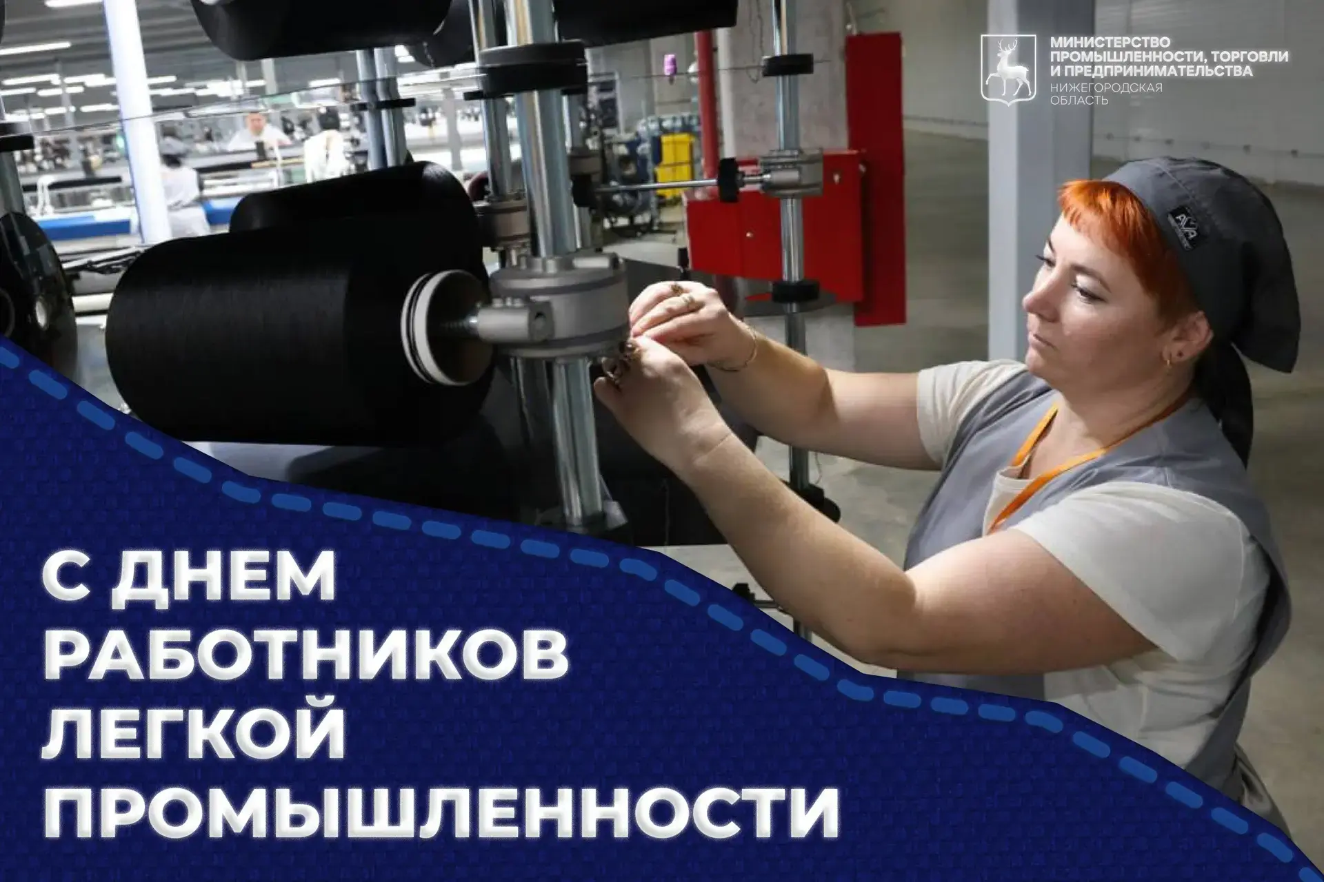 🧵 Уважаемые работники и ветераны легкой промышленности!

От всей души поздравляю вас с профессионал