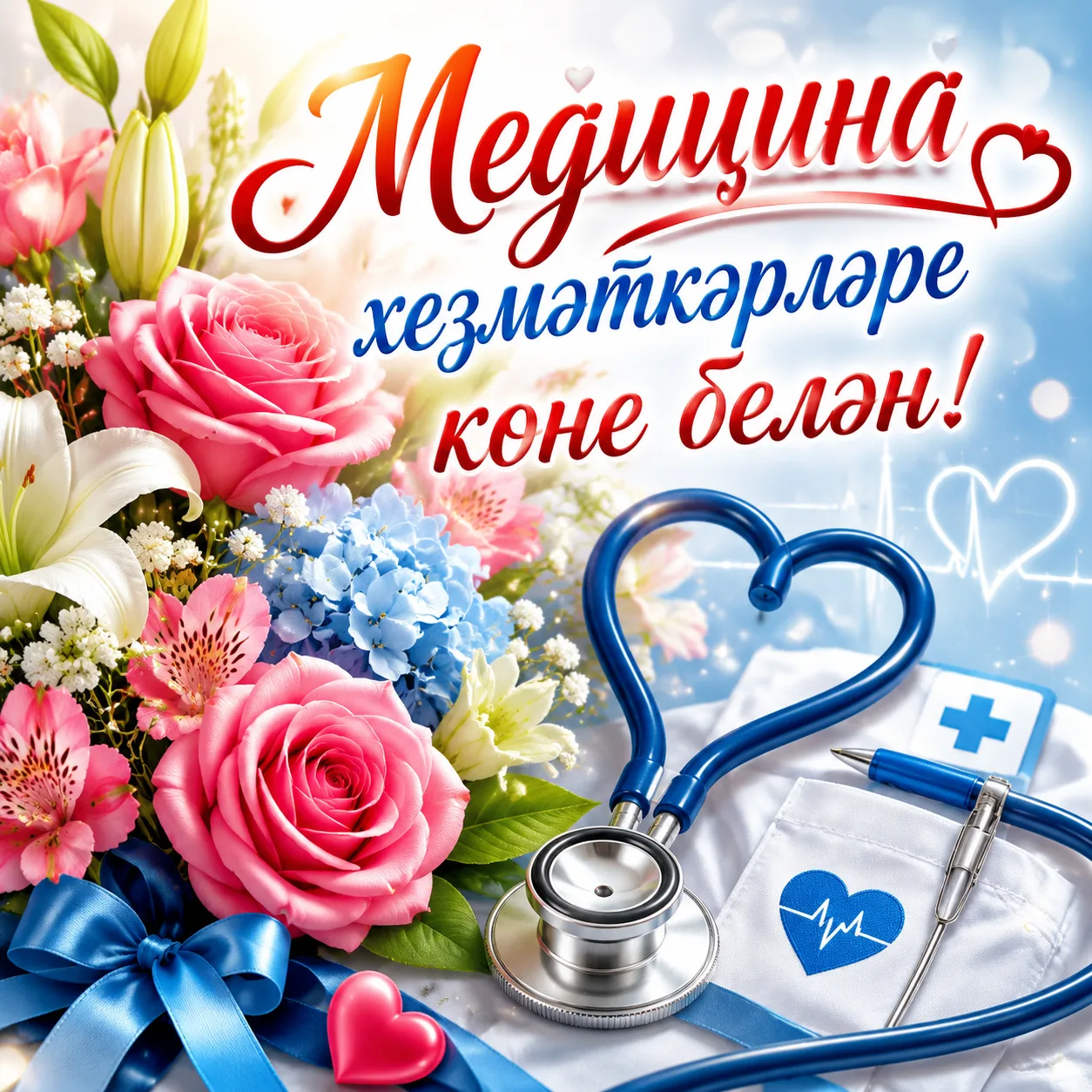 Глава района Ленар Зарипов поздравил с Днем медицинских работников. И подчеркнул,  что ...