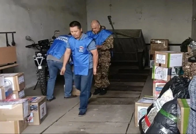 🇷🇺 Сегодня состоялась погрузка гуманитарной помощи, сбор которой организован Ассоциациией ветерано
