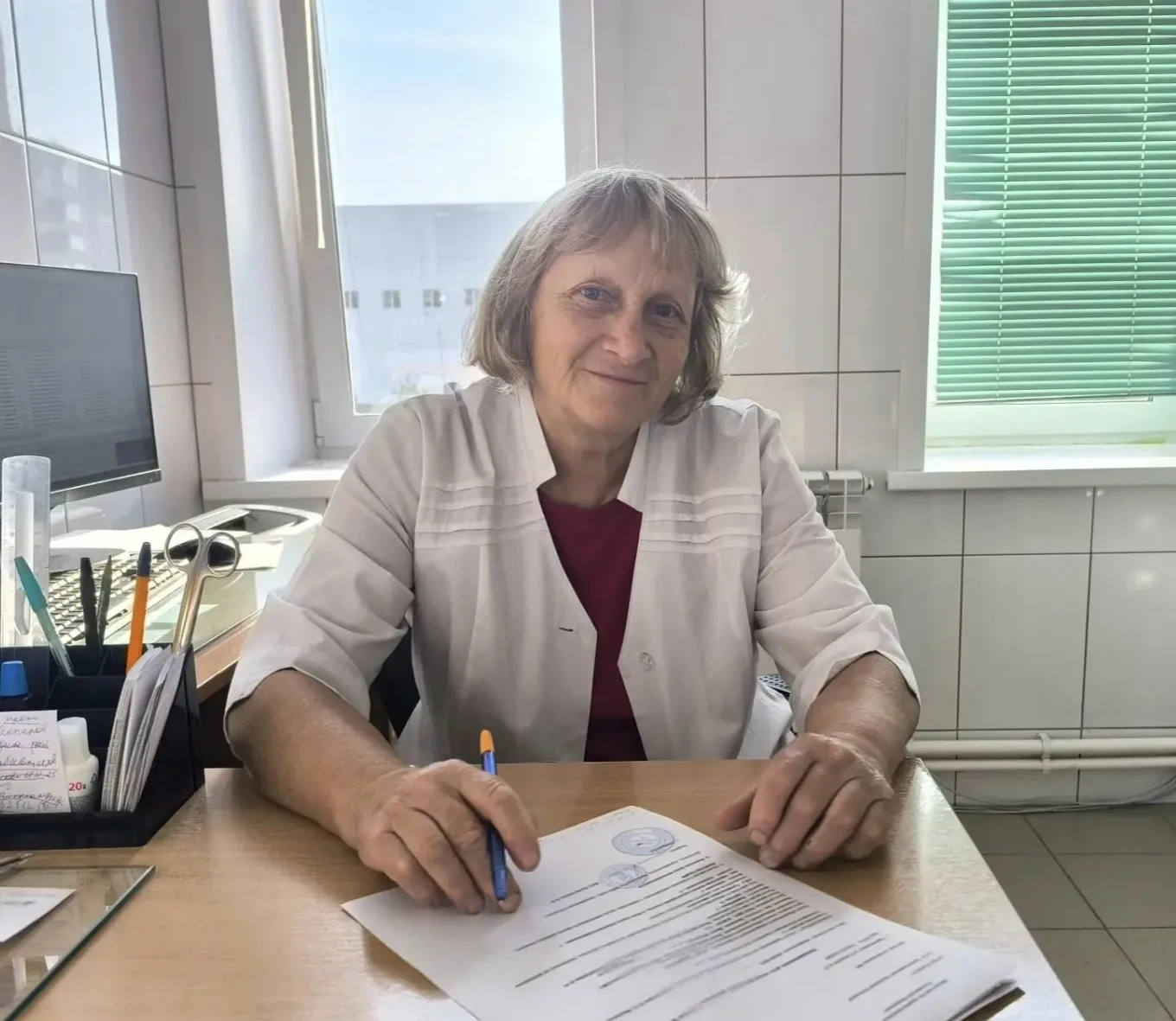 🌺 Сегодня 65-летний юбилей отмечает Вера Михайловна Колесникова, врач-оториноларинголо...