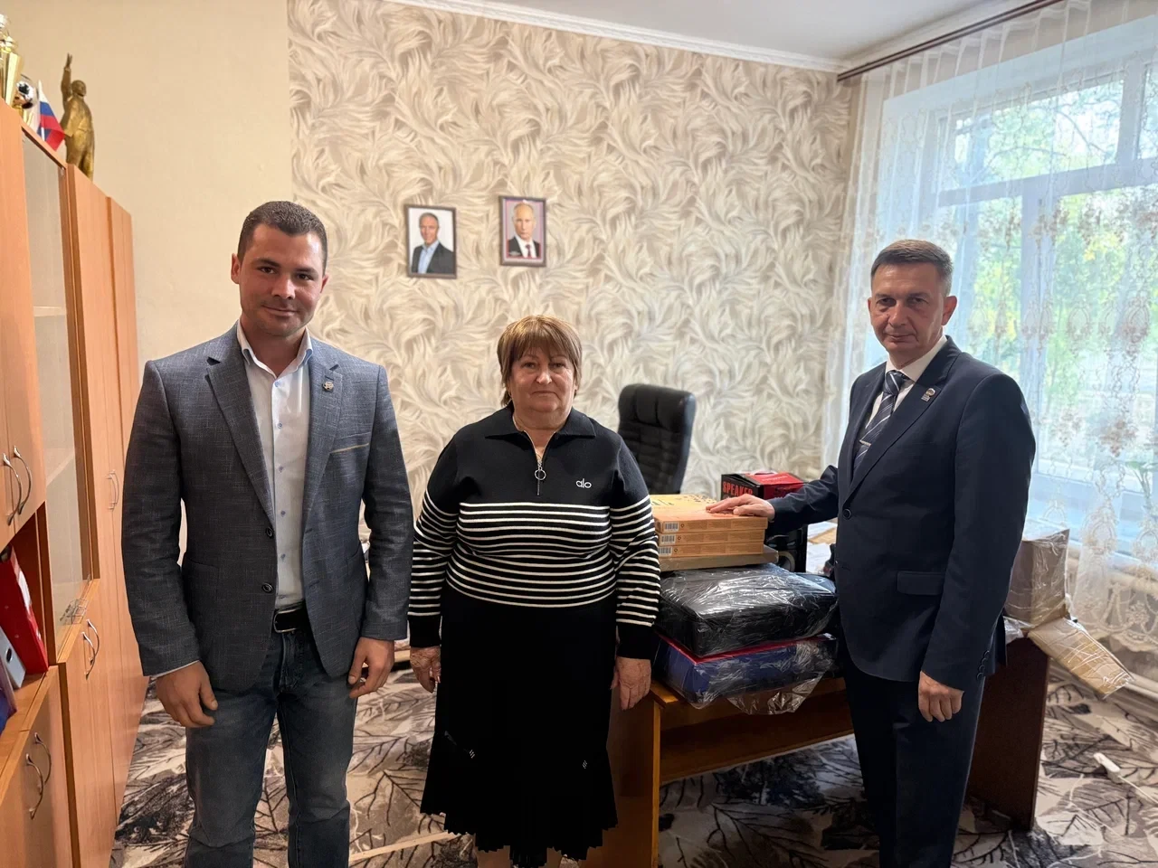 🎒 Подовская школа получила новое оборудование для спорта и дополнительных занятий