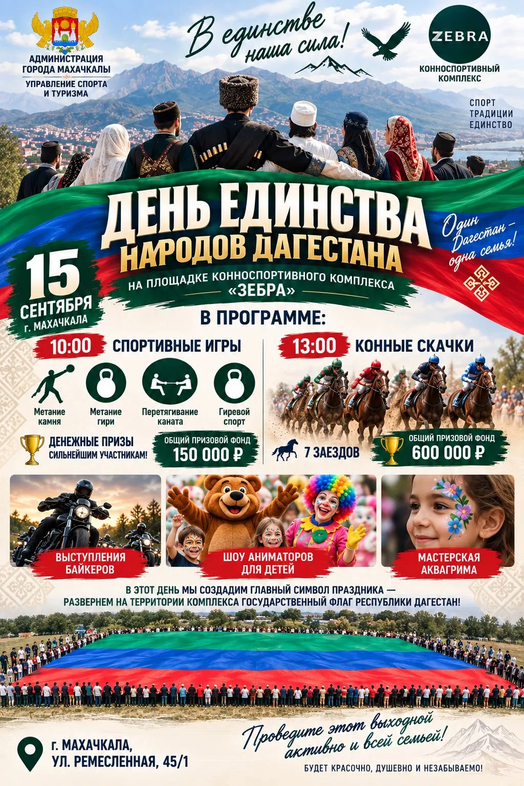 📣📣 Уважаемые махачкалинцы и гости столицы!