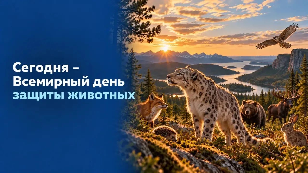 🐾 4 октября — Всемирный день защиты животных