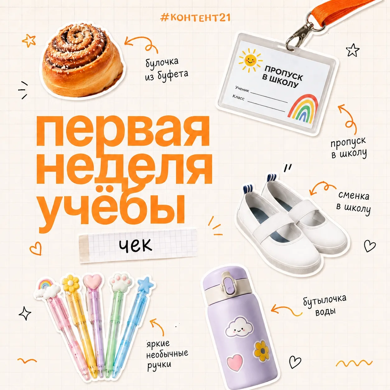 Первая неделя учёбы позади! 🥳