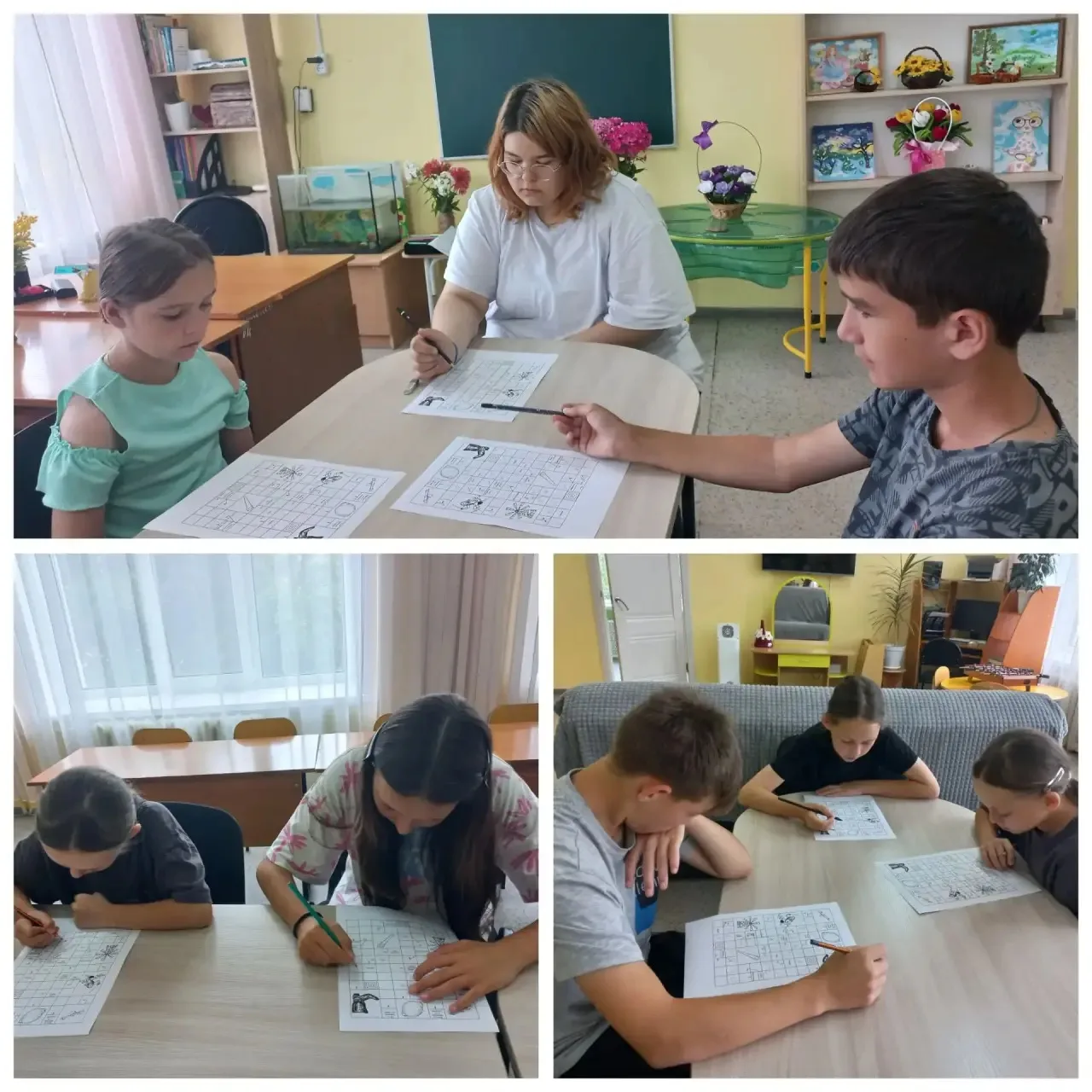 👍Мы любим разгадывать сканворды, 
Они тренируют наш мозг.
И так приятно и удобно,
Ответ есть на люб