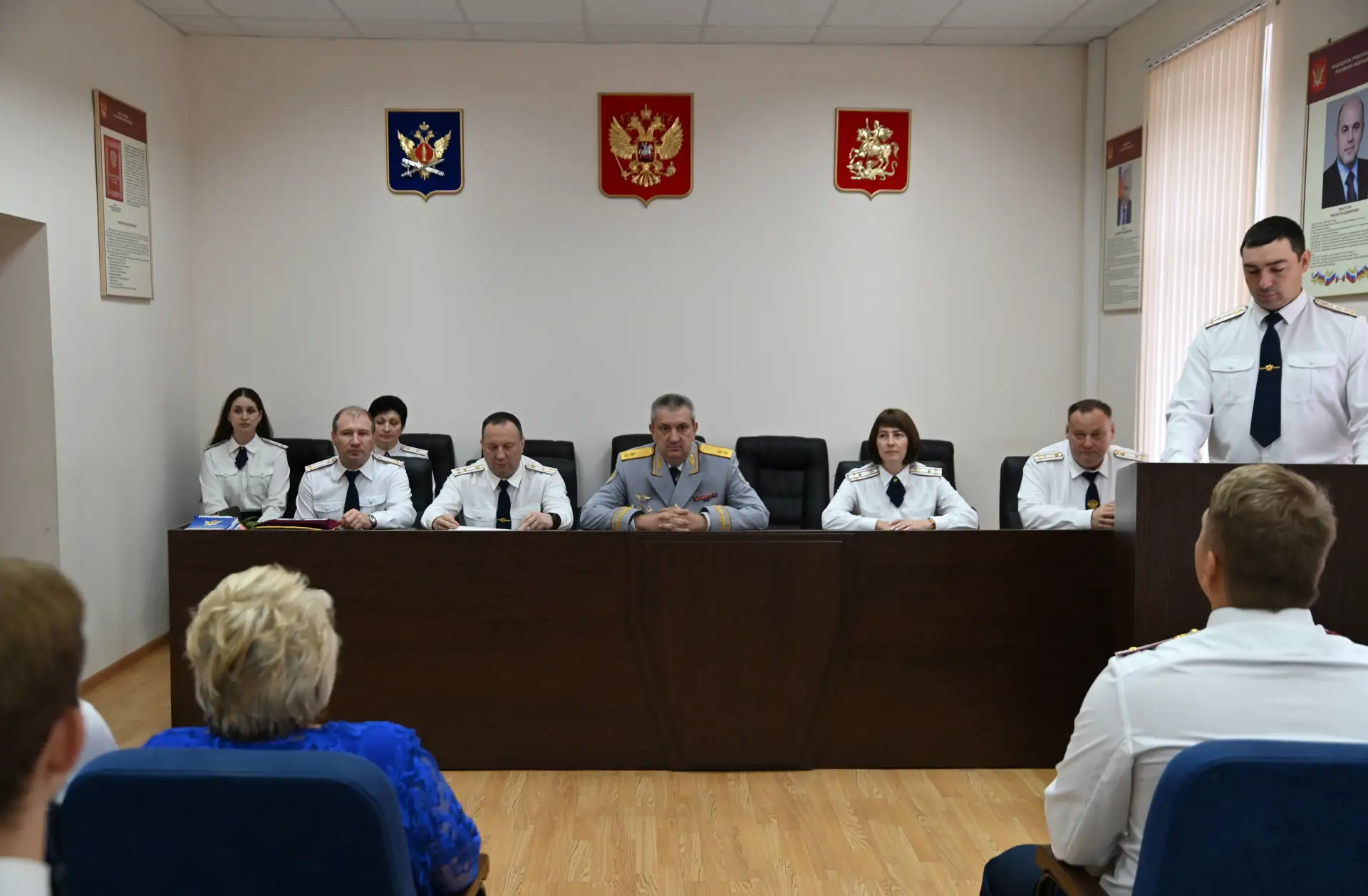Молодым специалистам ГУФСИН России по Московской области вручили служебные удостоверения