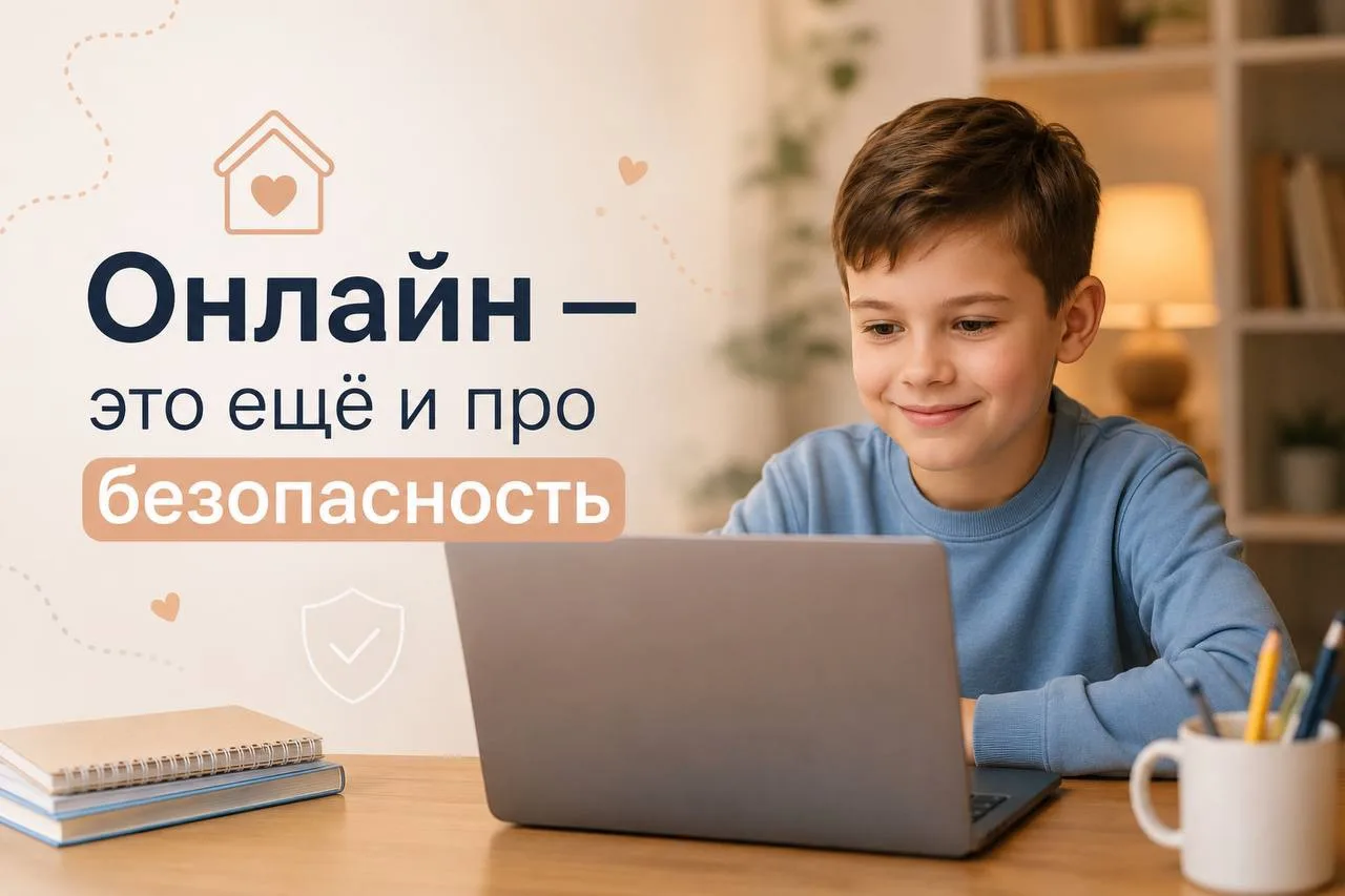 Онлайн — это ещё и про спокойствие родителей 🏡

Ребёнок занимается из дома, в привычной обстановке,