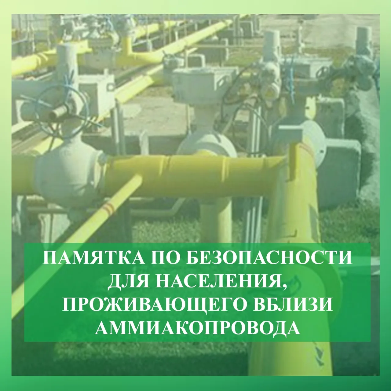 Аммиакопровод предназначен для перекачки жидкого аммиака, который используется как мине...