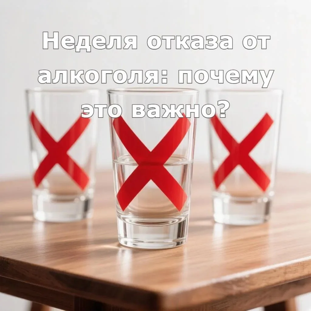 Неделя отказа от алкоголя: почему это важно?