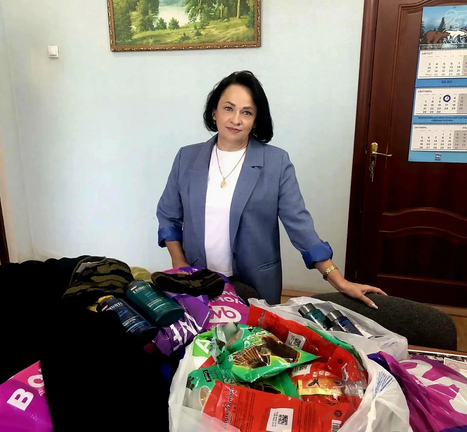 🤝Идёт сбор новой партии гуманитарной помощи. Первыми  присоединились сотрудники ФКП "Г...
