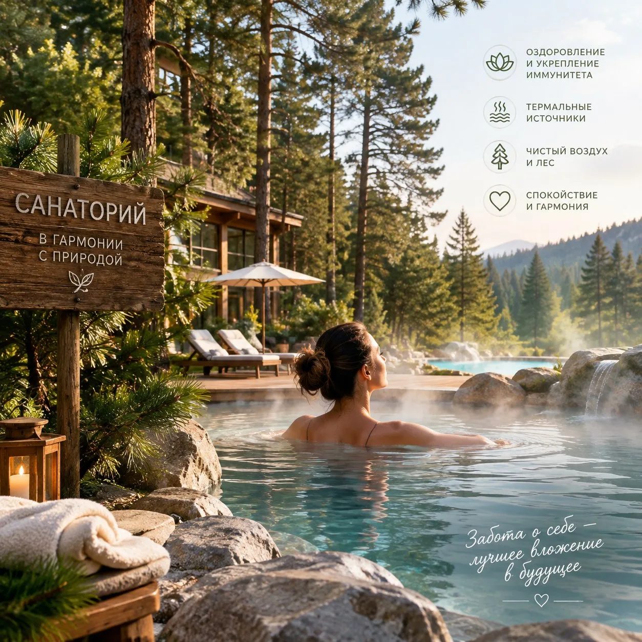 🌿✨ Санаторий-SPA-отель «Ингала» — жемчужина Сибири
