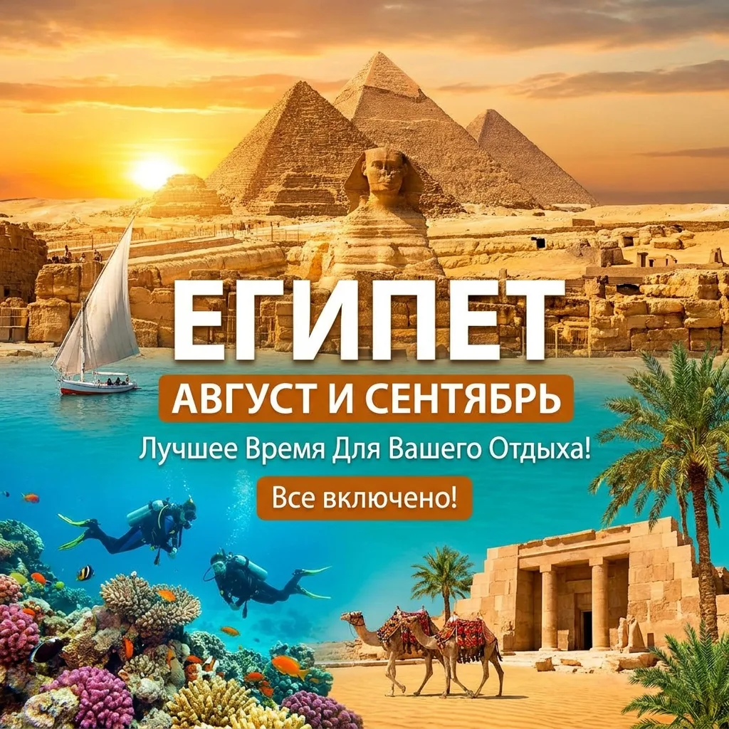 🇪🇬 ЕГИПЕТ ИЗ ЕКАТЕРИНБУРГА 🌊
