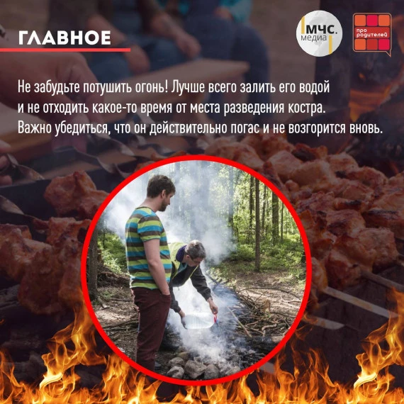 Впереди праздничные выходные. Чтобы отдых прошёл с пользой и без происшествий, давайте вспомним осно
