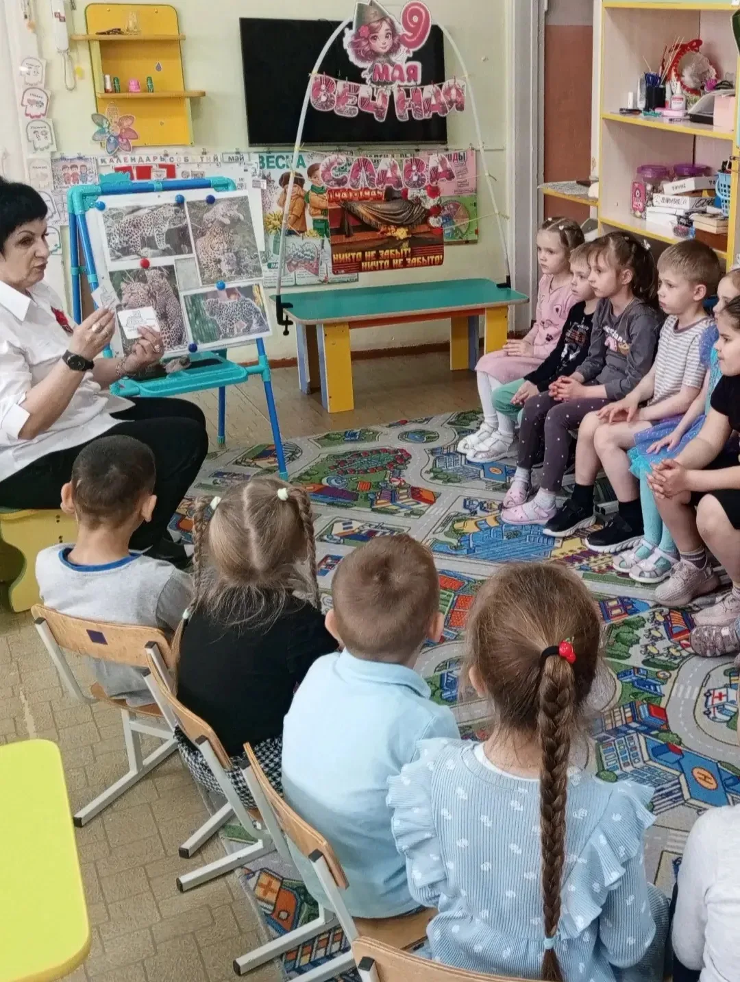 🍀В старшей группе прошла тематическая акция и занятие, посвящённые проблеме сохранения дальневосточн
