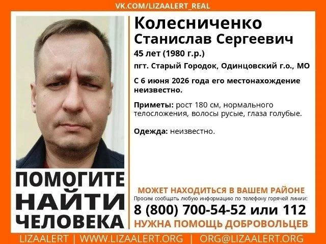 ❗️В Одинцовском округе ищут пропавшего жителя Старого Городка.
